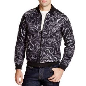 Eleven Paris life is a joke snake print bomber